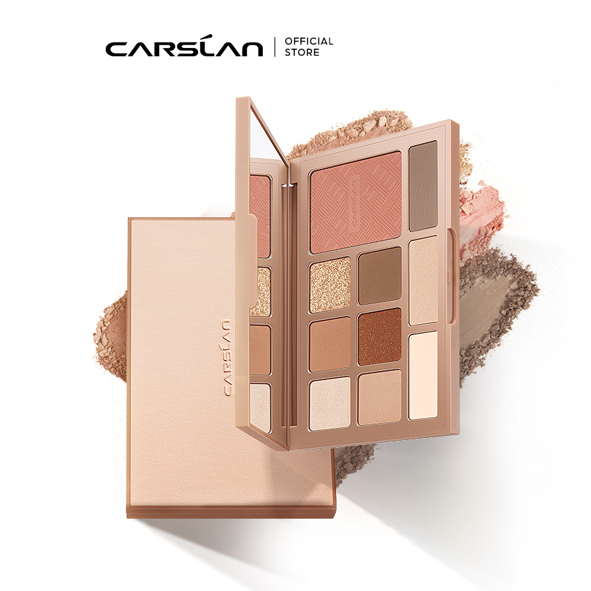 Merit Beauty Makeup - Carslan 10 renkler ipeksi pırıltı kapsamlı