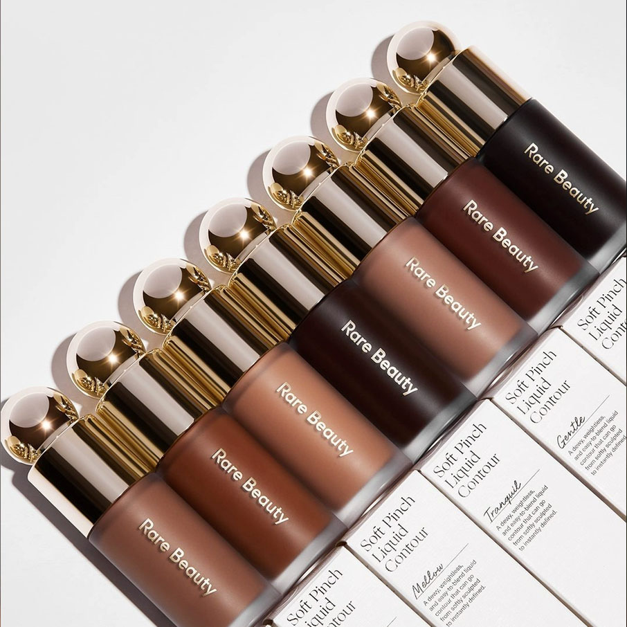 Huda Beauty Makeup Mini Kit - Rare Beauty 3D Yüz Kontür Sıvı